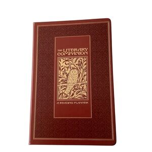 Owlcrate Literary Companion Reading Planner Journal Notebook Tracker Undated